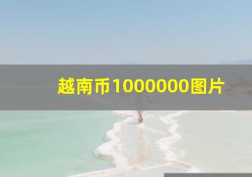 越南币1000000图片