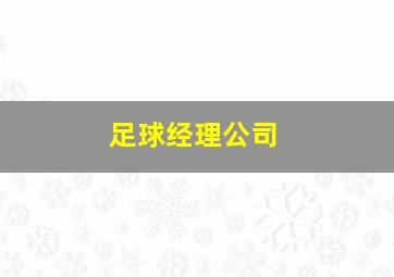 足球经理公司