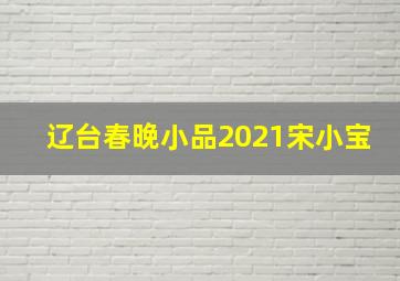 辽台春晚小品2021宋小宝