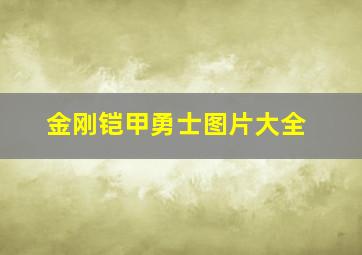 金刚铠甲勇士图片大全