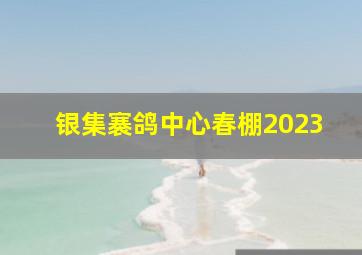 银集褰鸽中心春棚2023