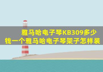 雅马哈电子琴KB309多少钱一个雅马哈电子琴架子怎样装