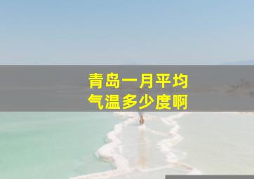 青岛一月平均气温多少度啊