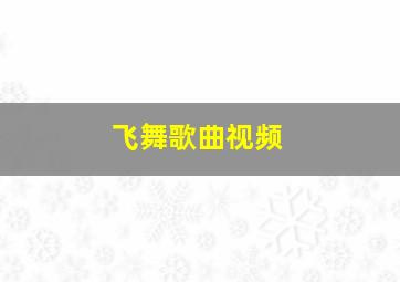 飞舞歌曲视频