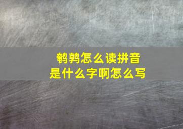 鹌鹑怎么读拼音是什么字啊怎么写