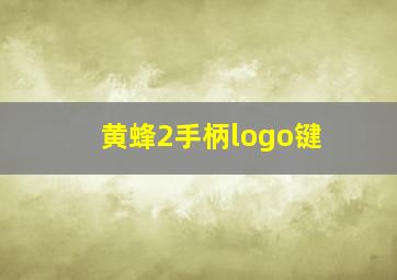 黄蜂2手柄logo键