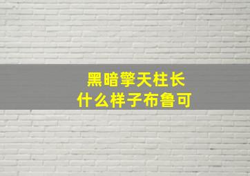 黑暗擎天柱长什么样子布鲁可