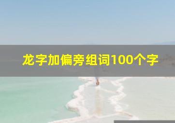 龙字加偏旁组词100个字