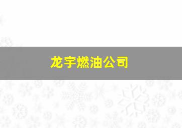 龙宇燃油公司