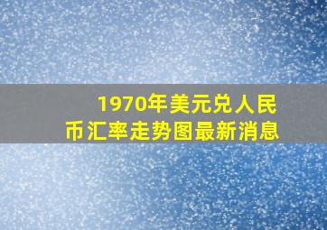 1970年美元兑人民币汇率走势图最新消息