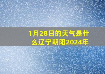 1月28日的天气是什么辽宁朝阳2024年