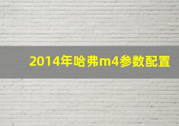 2014年哈弗m4参数配置