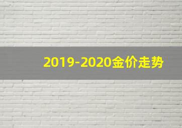 2019-2020金价走势