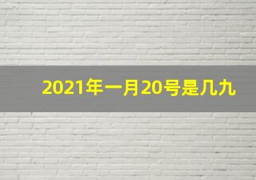 2021年一月20号是几九