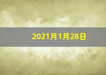 2021月1月28日