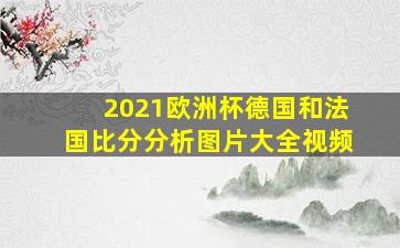 2021欧洲杯德国和法国比分分析图片大全视频