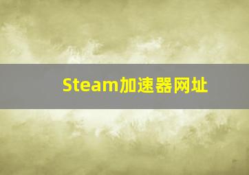 Steam加速器网址