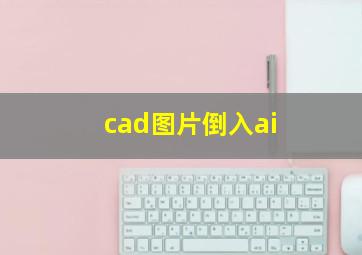 cad图片倒入ai