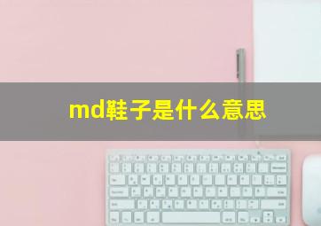 md鞋子是什么意思