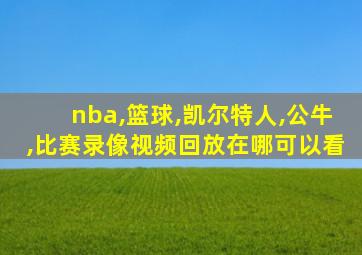 nba,篮球,凯尔特人,公牛,比赛录像视频回放在哪可以看