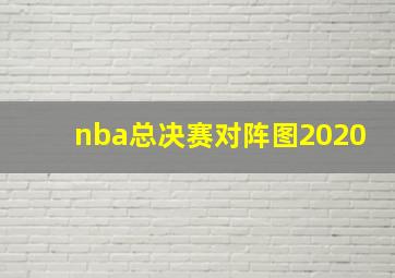 nba总决赛对阵图2020