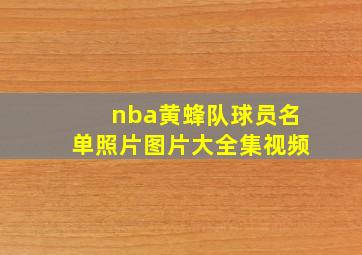 nba黄蜂队球员名单照片图片大全集视频