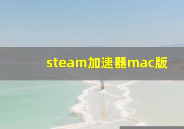 steam加速器mac版