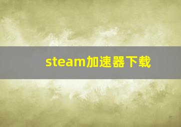 steam加速器下载