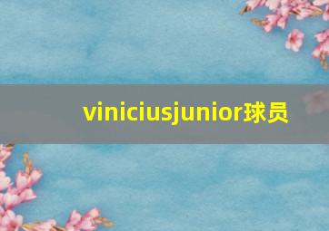 viniciusjunior球员