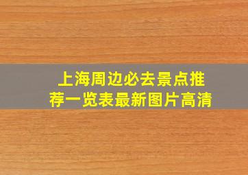 上海周边必去景点推荐一览表最新图片高清