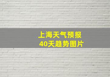 上海天气预报40天趋势图片