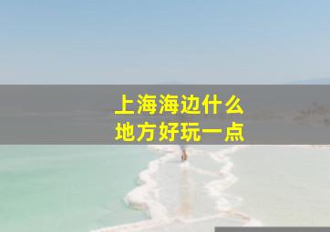 上海海边什么地方好玩一点