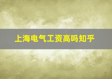 上海电气工资高吗知乎