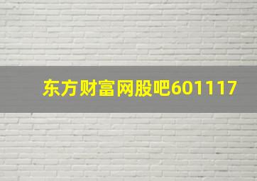 东方财富网股吧601117