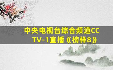 中央电视台综合频道CCTV-1直播《榜样8》