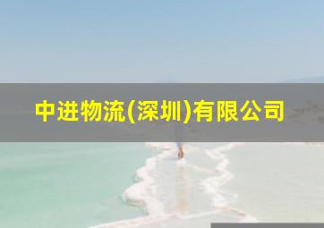 中进物流(深圳)有限公司