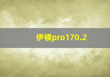 伊顿pro170.2