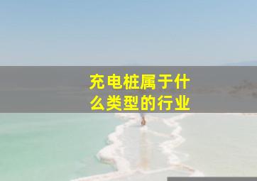 充电桩属于什么类型的行业