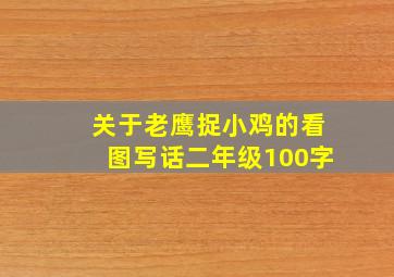 关于老鹰捉小鸡的看图写话二年级100字