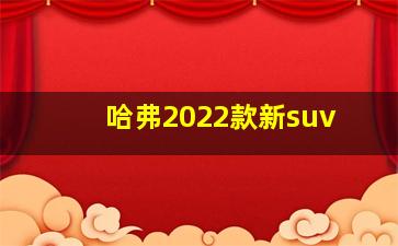 哈弗2022款新suv