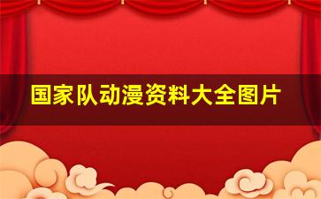 国家队动漫资料大全图片