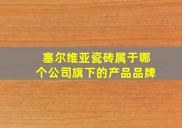 塞尔维亚瓷砖属于哪个公司旗下的产品品牌