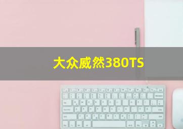 大众威然380TS