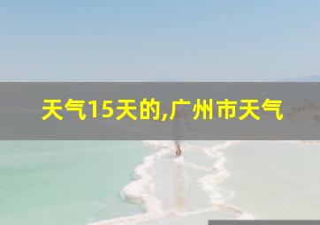 天气15天的,广州市天气