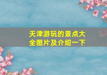 天津游玩的景点大全图片及介绍一下