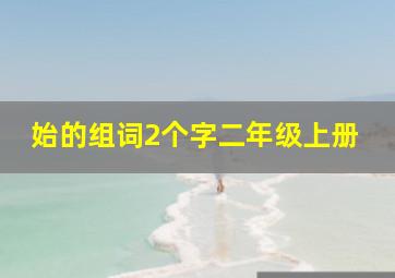 始的组词2个字二年级上册