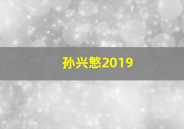 孙兴慜2019