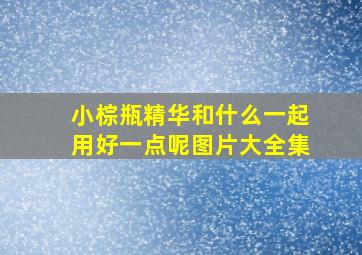 小棕瓶精华和什么一起用好一点呢图片大全集