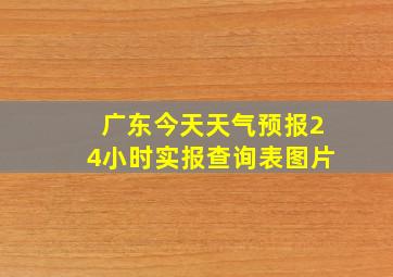 广东今天天气预报24小时实报查询表图片