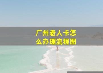 广州老人卡怎么办理流程图